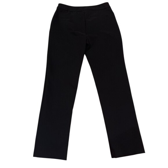 RACHEL ZOE Dress Pants Black Size 6 Stretchy Quality Fabric Straight Leg - Picture 4 of 9